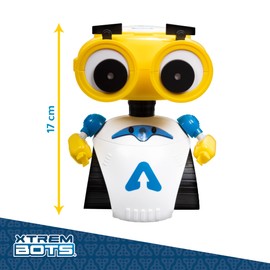 Xtrem Bots - Andy, Programmable Robot Toys For Kids, Kids Robot Games, Gifts For Kids 4 Years, Educational Interactive, With Music, Sound And Led Light.