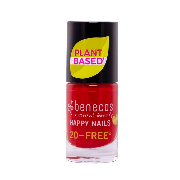 benecos - Nail Polish - 20 FREE - Water Permeable - 5 ml - Vintage Red