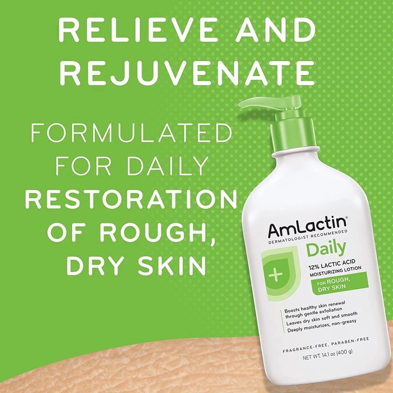 AmLactin Daily Moisturizing Body Lotion | Intensive Rapid Relief Restoring