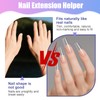 tiyiyok 120 Piece Dual Nail Forms Set, Dual Shape Nails
