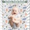 Bimocosy 4 Pack Cot Sheets,100% Microfiber- Breathable, 120 x 60cm
