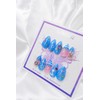 Blue Star Handmade Nail Tips - Short Almond / 블루