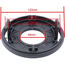 Hippotech Pack of 12 Spool and Cap Combo Replacement for Stihl Head Cover 25-2 FS 90 100 110 120 130 55 80 83 85
