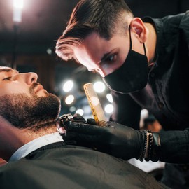 Ckdpack.com CKDCARES | Level 3 Black Face Masks, Premium Quality, Unisex (Pack of 50 pcs)