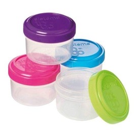 Sistema Lot+de+4+Boxes+food+%C3% A0+condiments+with+lid+dressing+To+Go+35cl+%28Coloris+assorted%29