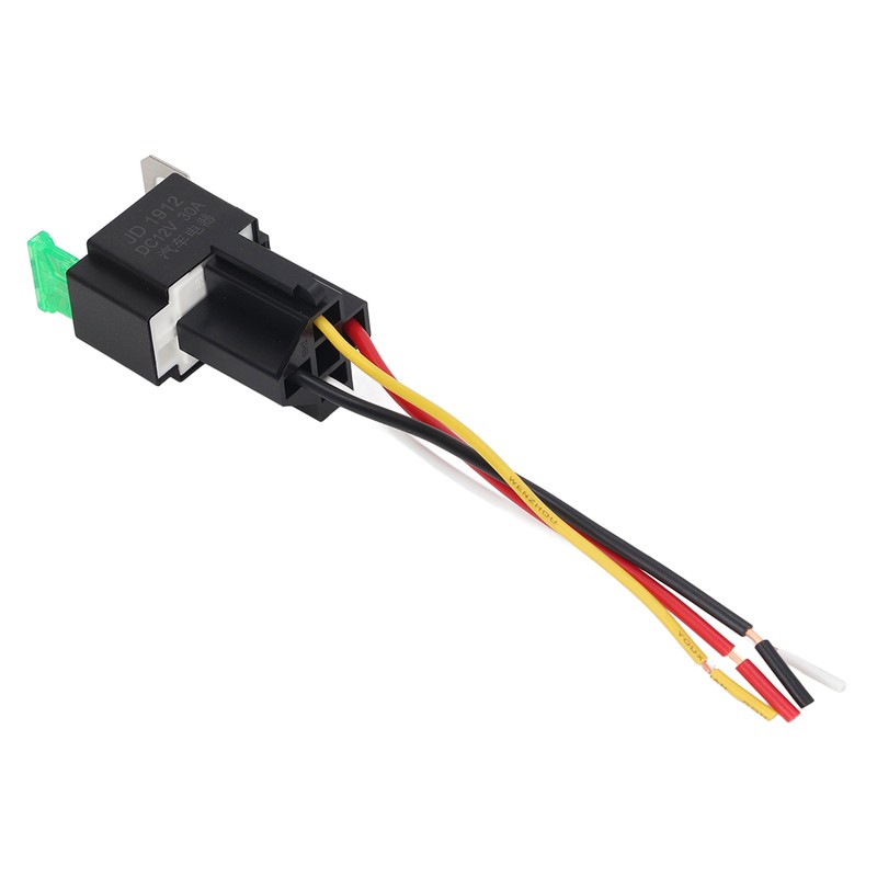 5Pcs Automotive Relay 12V DC 30A 4 Pin 4 Wire