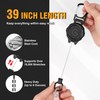 Go Pal Retractable Badge Reel Set: 2 Pack Heavy Duty