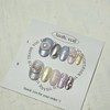 Satin Lovey [Handmade Nail Tips] Emily Nail - Short Coffin
