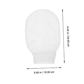 TOVINANNA 2pcs Imitated Exfoliating Bath Mitts for Smooth Skin Scrubber Gloves Reusable Body Scrubbing Mittens for and Oil Removal for Daily Use