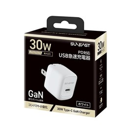SUNEAST 超小型 MINI 急速充電器 USBC ACアダプター typec USBコンセント スマホ 充電器 収納式プラグ ACチャージャー 30W 高出力 AC充電器 急速充電 小型 MacBook Air タブレット ノートPC 長寿命 PD3.1/PPS