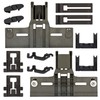 UPGRADED W10350376 Dishwasher Top Rack Adjuster Parts with W10195840 &