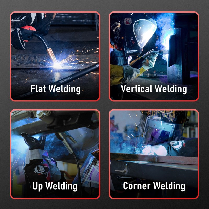 YesWelder 2 Lbs Roll ER70S-6 Mild Steel MIG Welding Wire