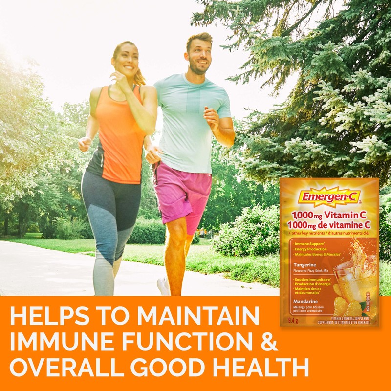 Emergen-C Immune Support Fizzy Drink Mix, A Boost of Vitamins