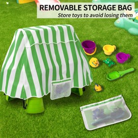 UNARK Water Table Cover for Toddler Outdoor Toys,Kids Water Table Cover for Water Table,Water Table Accessories for Water Table for Toddlers 1-3,Water Table Covers for Toddler Outdoor Toys (Green)