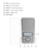 0.1g - 500g Gram Mini Digital LCD Balance Weight Pocket