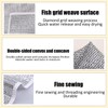 Non Scratch Wire Dishcloth 6 Pack with 1pcs Kitchen Sponges