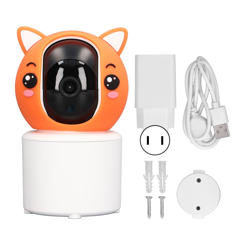 Smart Indoor Nanny Camera 3MP 360P Motion Detection Tracking 2