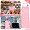 SATINIOR 2 Pcs Chef Costume for Women Men Chef Hat
