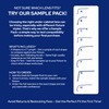KastLite Under Cabinet Light Cover Replacement Sample Pack | 2"
