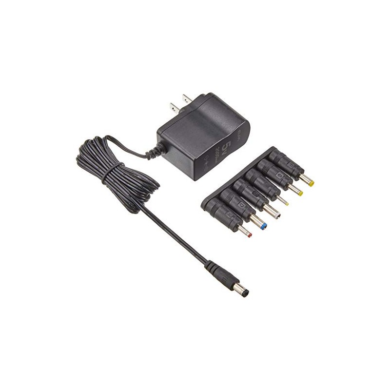 エルパ (ELPA) AC-DCマルチアダプター 変換アダプタ AC100V 50/60Hz 定格出力:DC5V/2000mA 約1.8m ACD-050S