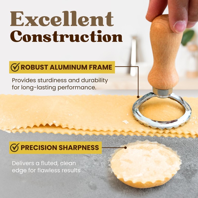 AIRBAKING - Pasta Maker | Dumpling Maker | Ravioli Stamps