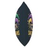 Let The Shenanigans Begin Mardi Gras Mask Festive Colorful Throw