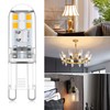 DAIHHZA DAIHHZA G9 LED Bulbs 2W Warm White 2700K Equivalent