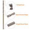sourcing map 12pcs Cobalt Drill Bit, #51 0.067" HSS-CO Aircraft