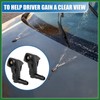 Motoforti Windshield Washer Nozzles No.76810SDAA11 Front Windshield Spray Nozzles Wiper