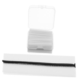 BIUDECO False Eyelash Glue Strips 40pcs Lash Extension Tape Waterproof Soft Comfortable Eyelash Glue for Natural Look Long Lasting Wear