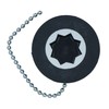 Goiot Deck Filler Spare Cap with Chain 46mm for Boat