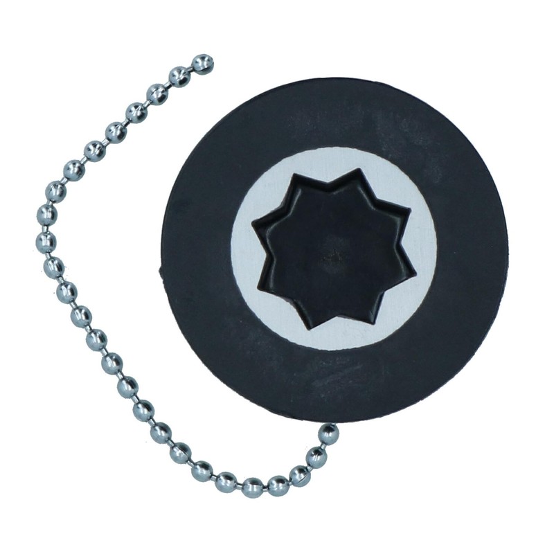 Goiot Deck Filler Spare Cap with Chain 46mm for Boat