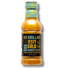 Hey Grill Hey | Mustard BBQ Sauce | Carolina BBQ Sauce | Pork, Chicken | Grilling Essentials | Zesty Gold
