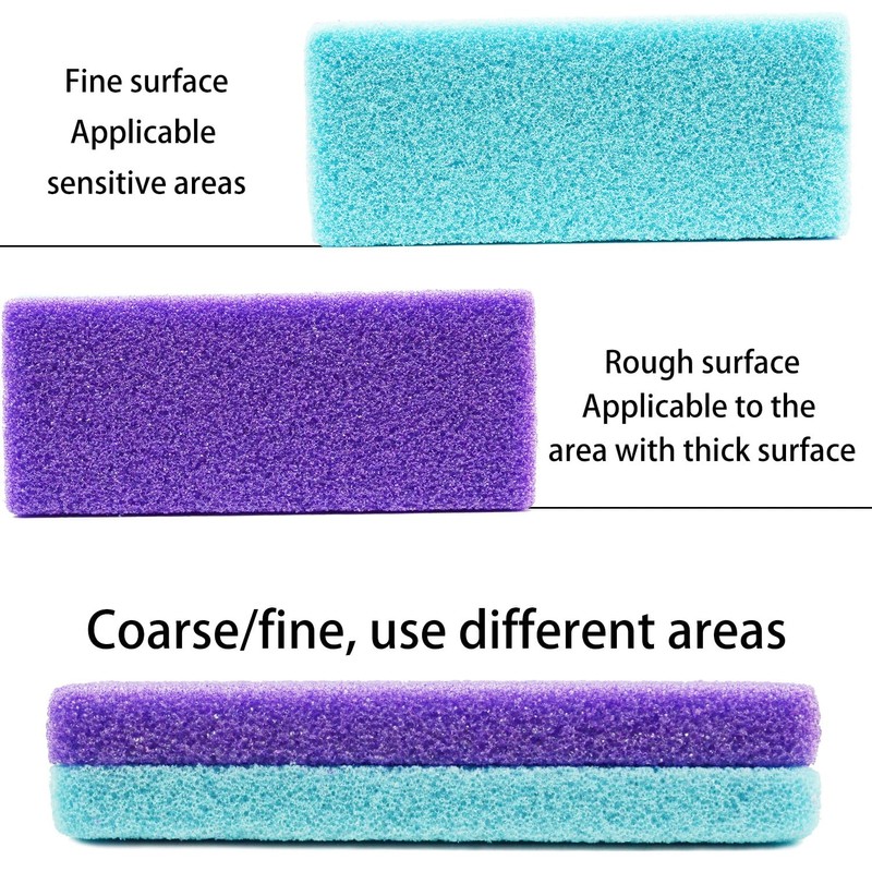 6Pcs Professional Pedicure Foot Pumice Stone for Feet Skin Callus