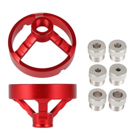 Aluminum Alloy 90 Degree Drill Guide 5/6/7/8/9/10mm Drill Bit Hole Drill Positioner Self-Centering Handheld Vertical Puncher Locator Jig Hinged hole opener Woodworking Tools