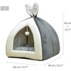 Chyuan Pet Bed Cave, Cosy Cat Bed, Guinea Pig Hiding
