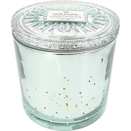 Voluspa Casa Pacifica Candle | Grande Maison 3 Wick Glass | 36 Oz. | 100 Hour Burn Time |Coconut Wax and Natural Wicks for a Cleaner Burn | Vegan