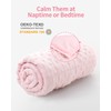 Mr. Sandman Weighted Blanket 3LBS 36 x 48 Inches, Minky