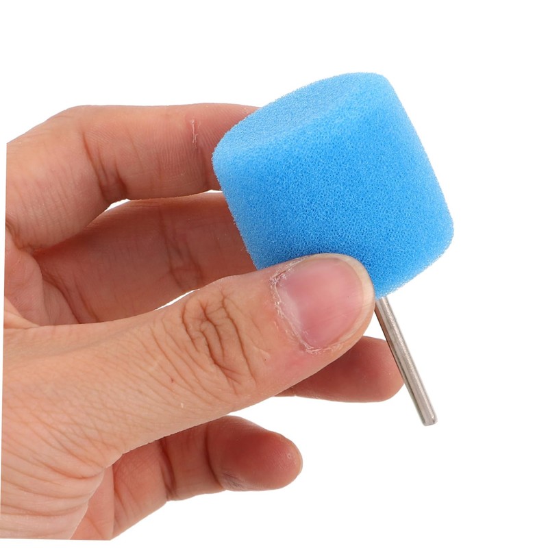 BUGUUYO 20pcs Detail Polishing Sponge Set Cone Shaped Buffing Heads