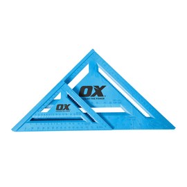 OX Tools Trade Roofing Plastic Rafters Square Set -180mm & 300mm