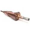 Mengshen Drill Bit 4-22 mm, HSS M35 Cobalt Step Drill