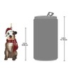 Design Toscano Pitbull Holiday Dog Ornament Sculpture, Full Color