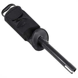 Golf Ball Retriever Shag Bag, Professional Golf Ball Picker, Holds Approximately 60 Balls, Tube Deluxe Portable Ball Picker, Golf Shagger Storage, Balls Collector, Convenient Hop Pocket (Black)