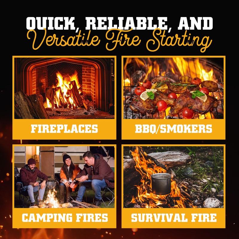 Fiber LIght Fire Starter