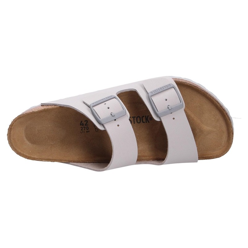 BIRKENSTOCK Arizona BF Mules Normal Width Unisex, Stone Coin Light