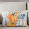 Pillow Covers 24x36 Inch - Body Thanksgiving Fall Pumpkin Bird