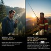 HYS BNC Telescopic Whip Handheld Dual Band Antenna,VHF 144MHz &
