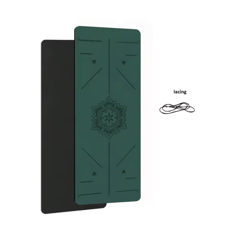 6mm TPE Anti-Slip Yoga Mat, 180 x 57 cm Eco-Friendly