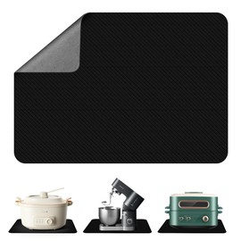 KIDOT 20" x 16" Small Appliance Slider for Countertop, Sliding Tray for Kitchen Appliances, 360° Rotating Sliding Pad for Coffee Maker, Heat Resistant Mat Cut to Fit Stand Mixer, Air Fryer, Microwave