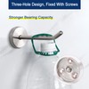 NearMoon Coat Hooks, Wall Hooks for Hanging Hat Hurse Robe,